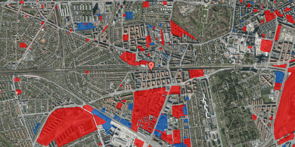 Jordforureningskort på Thyregodsvej 24, 4. th, 2500 Valby