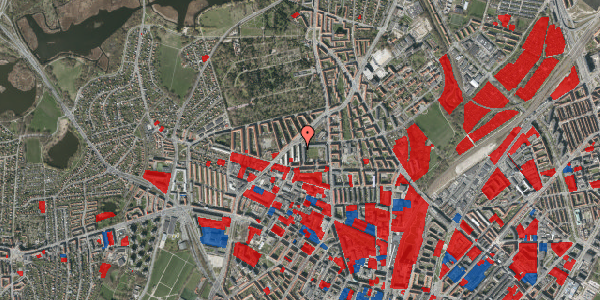 Jordforureningskort på Tingskrivervej 17, 3. th, 2400 København NV