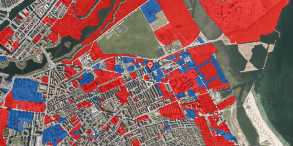 Jordforureningskort på Tjørnerækken 4, 3. th, 2300 København S