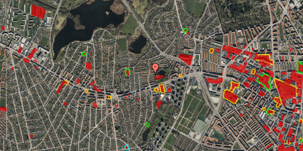 Jordforureningskort på Tjørnevangen 11, 2700 Brønshøj