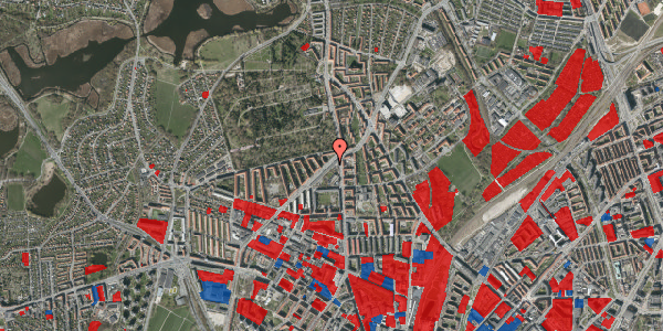 Jordforureningskort på Tomsgårdsvej 102, st. tv, 2400 København NV