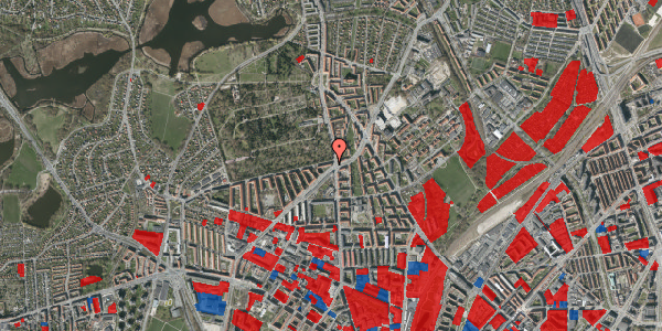 Jordforureningskort på Tomsgårdsvej 105, st. 2, 2400 København NV