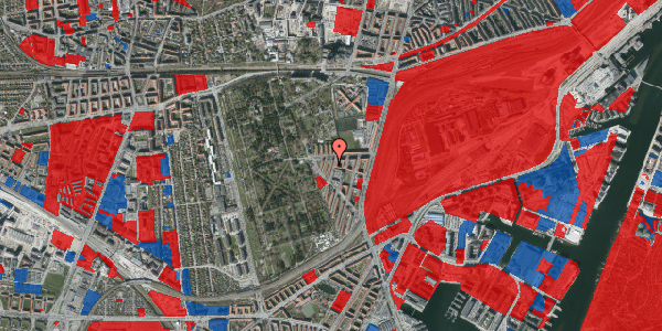 Jordforureningskort på Tranehavegård 5, 1. tv, 2450 København SV