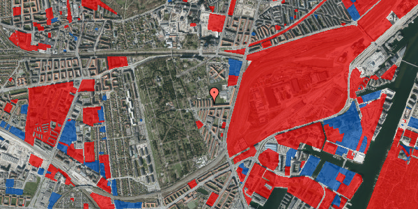 Jordforureningskort på Tranehavegård 19, 1. th, 2450 København SV