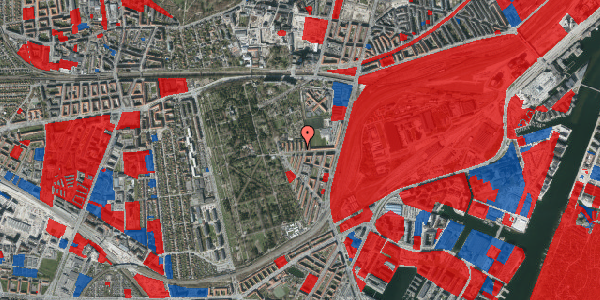 Jordforureningskort på Tranehavegård 24, 1. th, 2450 København SV