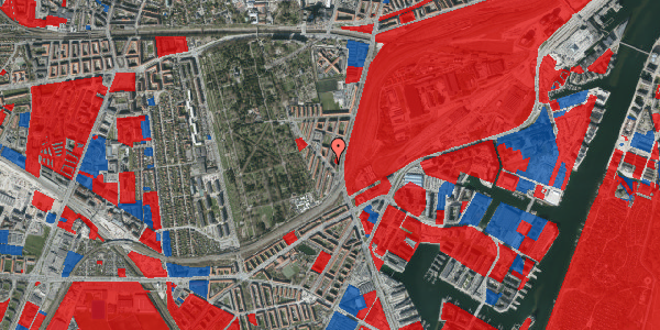 Jordforureningskort på Tranehavevej 8, 1. tv, 2450 København SV