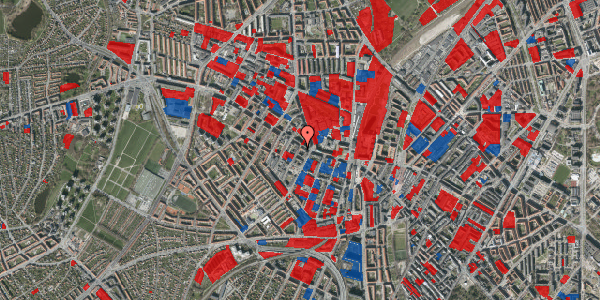 Jordforureningskort på Tranevej 1, st. , 2400 København NV