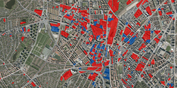 Jordforureningskort på Tranevej 8, 1. tv, 2400 København NV