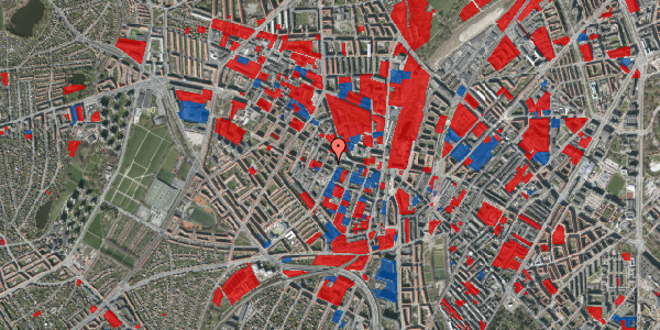 Jordforureningskort på Tranevej 9, 1. th, 2400 København NV