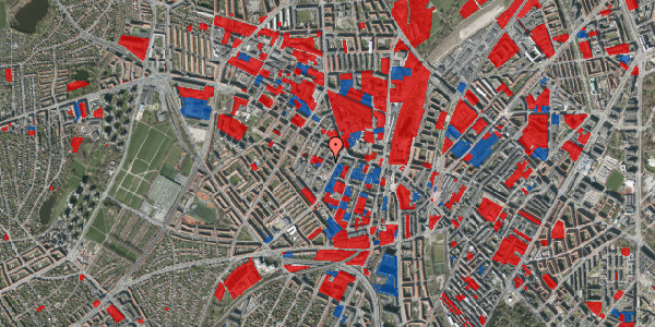 Jordforureningskort på Tranevej 13, 1. , 2400 København NV