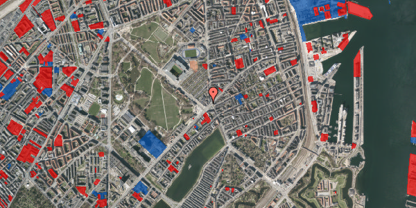 Jordforureningskort på Trianglen 2, st. 1, 2100 København Ø