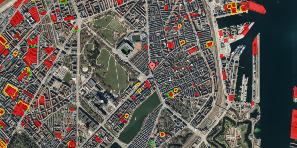 Jordforureningskort på Trianglen 2, 1. th, 2100 København Ø