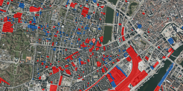 Jordforureningskort på Tullinsgade 1, st. , 1618 København V