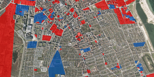 Jordforureningskort på Tycho Brahes Allé 2, 5. th, 2300 København S