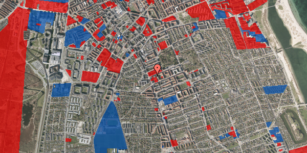 Jordforureningskort på Tycho Brahes Allé 8, 3. th, 2300 København S