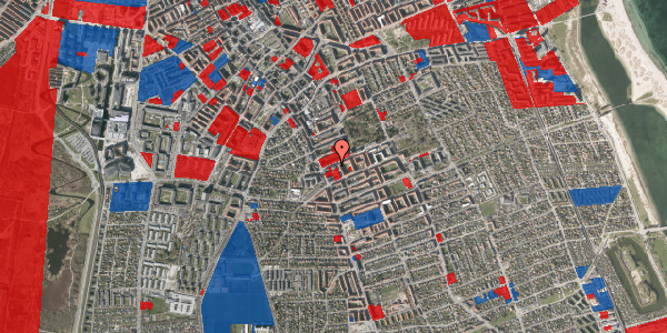 Jordforureningskort på Tycho Brahes Allé 10, 1. th, 2300 København S