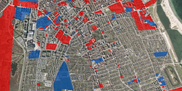 Jordforureningskort på Tycho Brahes Allé 12, 2. th, 2300 København S