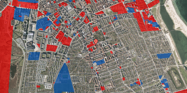 Jordforureningskort på Tycho Brahes Allé 16, 2. th, 2300 København S