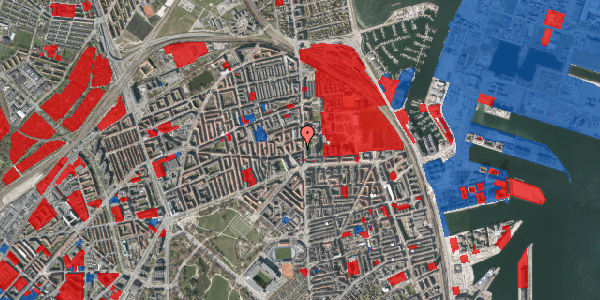 Jordforureningskort på Tåsingegade 2, 4. th, 2100 København Ø