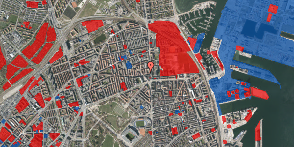 Jordforureningskort på Tåsingegade 4, st. tv, 2100 København Ø