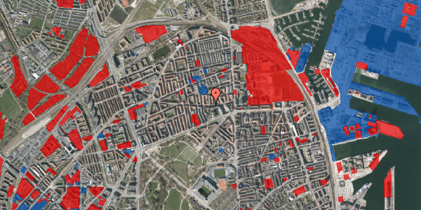 Jordforureningskort på Tåsingegade 18, 2. tv, 2100 København Ø