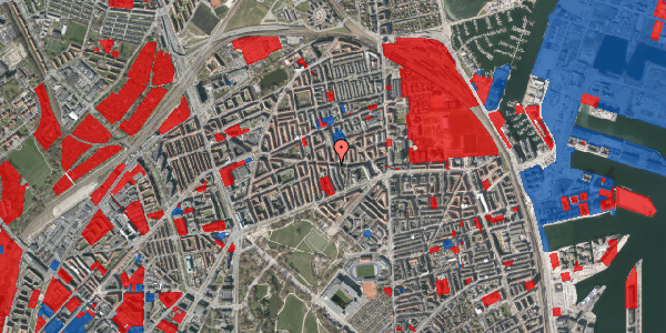 Jordforureningskort på Tåsingegade 29, 1. 4, 2100 København Ø