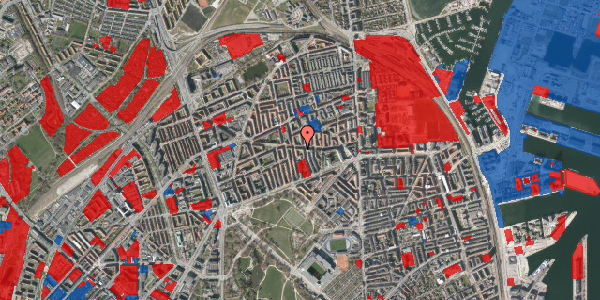 Jordforureningskort på Tåsingegade 33, st. tv, 2100 København Ø
