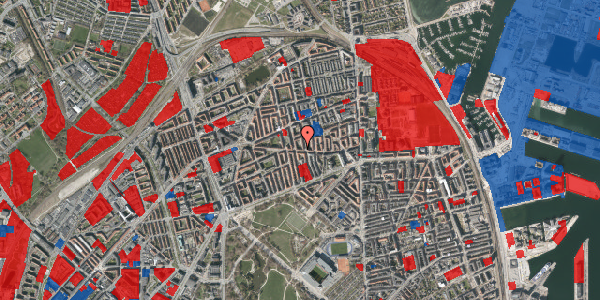 Jordforureningskort på Tåsingegade 34, st. tv, 2100 København Ø
