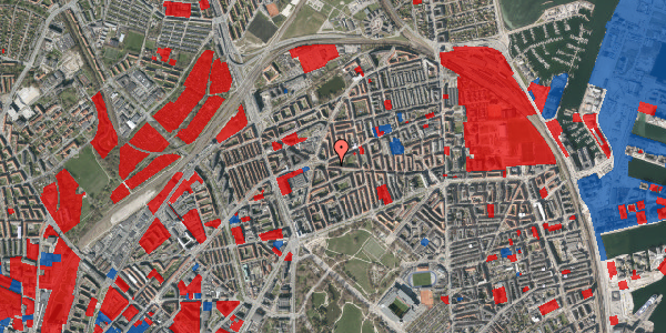 Jordforureningskort på Tåsingegade 64, st. th, 2100 København Ø