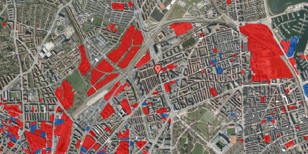 Jordforureningskort på F.F. Ulriks Gade 7, st. 1, 2100 København Ø