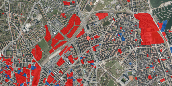 Jordforureningskort på F.F. Ulriks Gade 9, 1. , 2100 København Ø