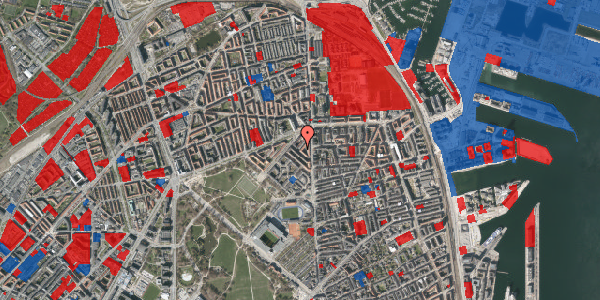 Jordforureningskort på Urbansgade 5, 3. th, 2100 København Ø