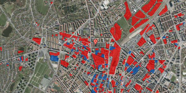 Jordforureningskort på Vagtmestervej 6, 3. tv, 2400 København NV