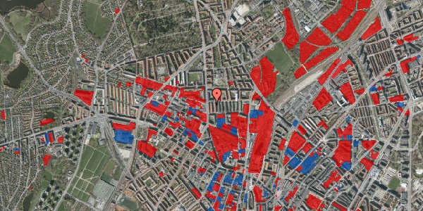 Jordforureningskort på Vagtmestervej 14, 1. tv, 2400 København NV