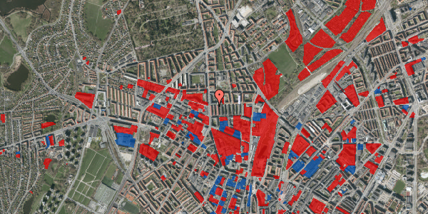 Jordforureningskort på Vagtmestervej 16, 3. th, 2400 København NV