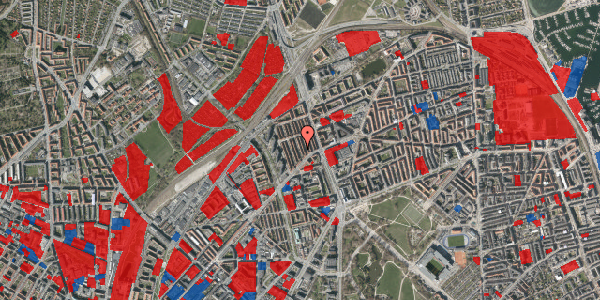 Jordforureningskort på Valdemar Holmers Gade 16, 2100 København Ø