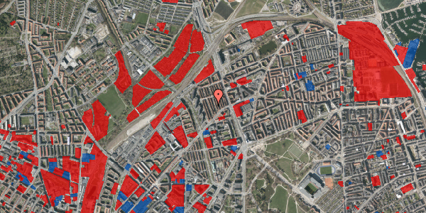Jordforureningskort på Valdemar Holmers Gade 19, 1. , 2100 København Ø