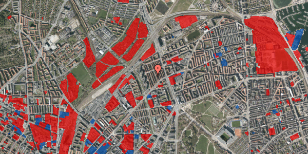 Jordforureningskort på Valdemar Holmers Gade 21, 1. , 2100 København Ø