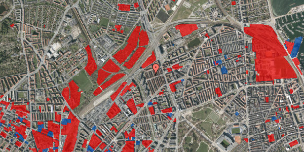 Jordforureningskort på Valdemar Holmers Gade 43, 2100 København Ø