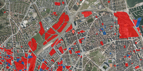 Jordforureningskort på Valdemar Holmers Gade 44, 2100 København Ø