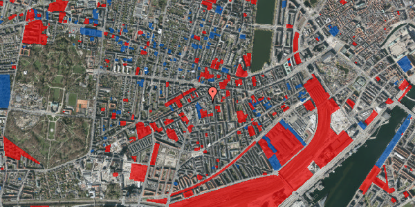 Jordforureningskort på Valdemarsgade 5, 1. th, 1665 København V