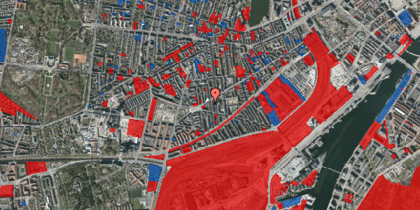 Jordforureningskort på Valdemarsgade 38, 1. th, 1665 København V