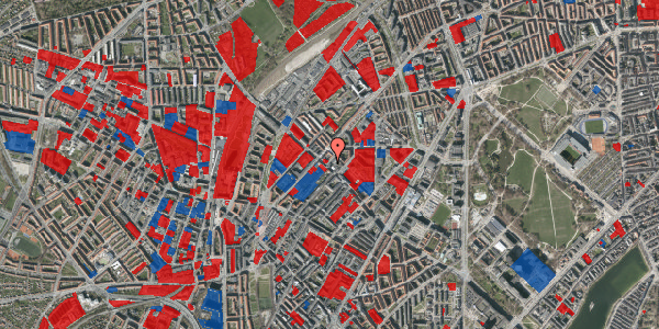 Jordforureningskort på Valhalsgade 2, 3. th, 2200 København N