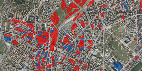 Jordforureningskort på Valkyriegade 15, 1. tv, 2200 København N