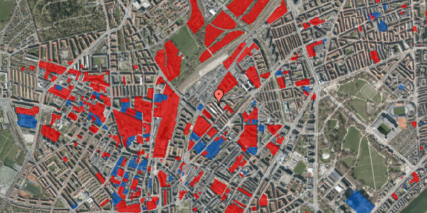 Jordforureningskort på Valkyriegade 25, 3. th, 2200 København N