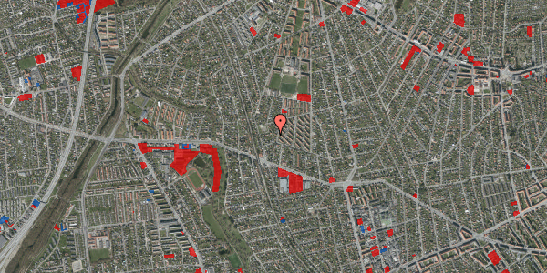 Jordforureningskort på Vallekildevej 1B, 2700 Brønshøj