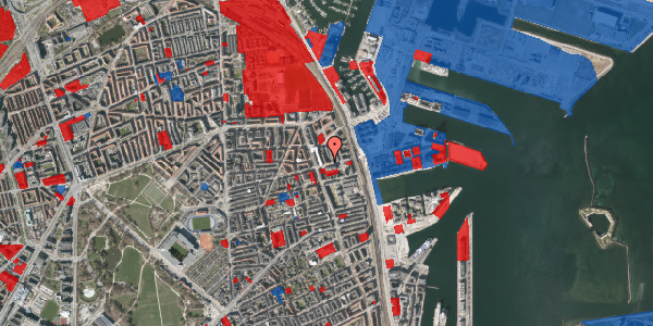 Jordforureningskort på Vardegade 2, 3. th, 2100 København Ø