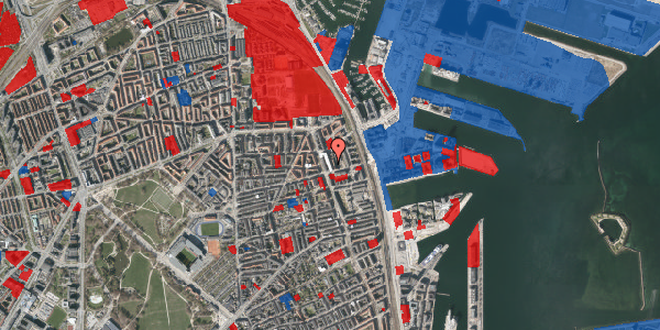 Jordforureningskort på Vardegade 5, 2. th, 2100 København Ø