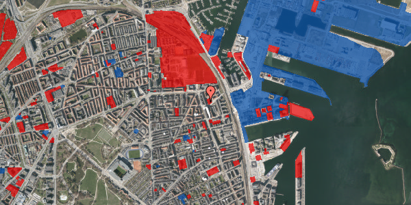 Jordforureningskort på Vardegade 19, 2. tv, 2100 København Ø