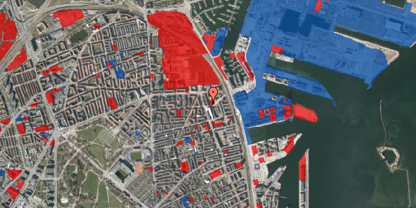 Jordforureningskort på Vardegade 19, 5. tv, 2100 København Ø